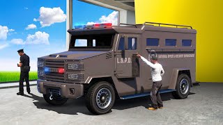 STEALING POLICE VAN TO PREPARE FOR PRISON BREAK PART 4 [upl. by Leahci]