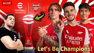 ARSENAL CHAMPIONSHIP ROUND 3 NO EFOOTBALL 2025 MOBILE AO VIVO [upl. by Aramoix]