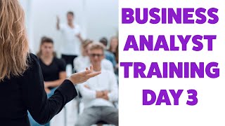 Business Analyst Training Day 3  PESTLE Analysis  Business Process Modeling  CATWOE Analysis [upl. by Scarlet]