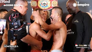 INTENSE DENNIS McCANN AND IONUT BALUTA SEPERATED AT WEIGH IN [upl. by Diantha816]