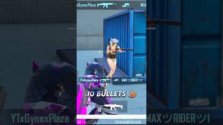 Crazy 1vs2 only 10 Bullets 🥵bgmi pubgmobile shorts [upl. by Thedrick]