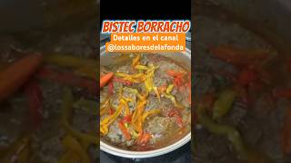 BISTEC BORRACHO receta fácil recetas comidamexicana shorts [upl. by Eillen]