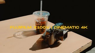 Fujifilm X100V  Cinematic 4k Video [upl. by Acissey]