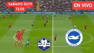 🔴 LIVERPOOL  BRIGHTON EN VIVO  LUIS DIAZ EN FUT AND GOL [upl. by Thurlow437]