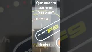 Pruebas realizadas en circuito cerrado y por profesionales vespino vespinof9 [upl. by Miguela]