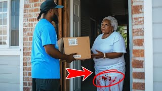 Mailman Notices Stains on Elderly Woman’s Pants Looks Inside House and Calls 911 [upl. by Wilterdink240]