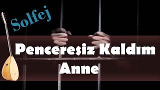 Hani benim Gençliğim SOLFEJ Penceresiz Kaldım Anne [upl. by Tacye]