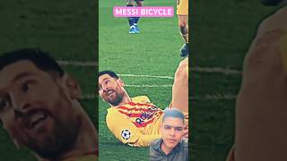 “Messi Epic Bicycle Kick 🔥⚽” shorts viral trending messi football soccer [upl. by Okiek]