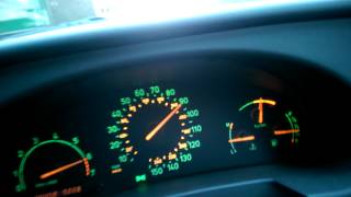 Saab 93 20t s 185bhp acceleration 50110 mph [upl. by Bartholomeo]