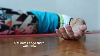 5 Minutes Yoga  Yoga Nidra for Deep Sleep  Drift Into Restfulness [upl. by Lekkim]