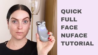 Quick Nuface Tutorial  Full Face [upl. by Zack355]