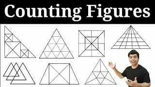 Best Trick for Counting Figures  Reasoning  Counting Triangle Reasoning  RRB  Railway  SSC CGL [upl. by Bondy302]