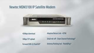 Key Product Features  MDM3100 IP Satellite Modem [upl. by Uchida]