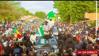 Caravane Ousmane Sonko direction Ziguinchor  législatives 2024 [upl. by Eelimaj]