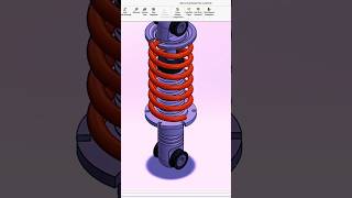 Rear Shock absorber Mechanism [upl. by Pejsach]