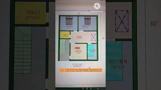 2530 home plan  750 sqft home design viral shorts shortvideo home trending [upl. by Anderson952]