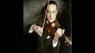 Jascha Heifetz plays La ronde des lutins by Bazzini [upl. by Laurene]