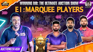 Project Pant Killer KL Shreyas Surge BIDDING MADNESS  E1 Marquee  Winning Bid  IPL Auction [upl. by Airbas]