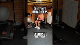 GLUTE MED  HIP BURSITIS  GTPS rehab exercises for strong lateral hips hippain shorts [upl. by Sklar]