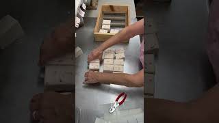 Unmolding Salt Soap soapmaking smallbusiness timelapse soapmaking soap soapmaker saltsoap [upl. by Ignatzia860]