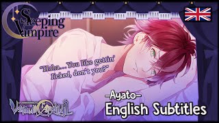 DIABOLIK LOVERS VC  Ayato Sleeping Vampire  ASMR  ENG Sub [upl. by Haydon435]