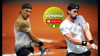 Nikoloz Basilashvili vs Jacopo Berrettini  R2 Verona • Highlights [upl. by Ylram365]