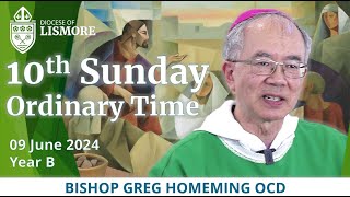 Catholic Mass Today 10th Sunday Ordinary Time 09 June 2024 Bishop Greg Homeming Lismore Australia [upl. by Orelle]