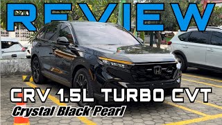 All New CRV 15 Turbo 2023 Crystal Black Pearl [upl. by Knipe]