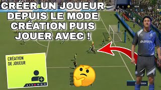 TUTO  Comment Jouer avec son Joueur Créé sur FIFA 22  😱 Joueur  Manager [upl. by Chadd810]