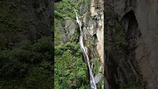 Waterfall near Tigers Nest Paro Bhutan [upl. by Verena135]