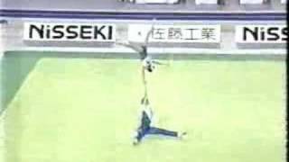 1991 Sports Acro World Cup Chinese Mixed Pair [upl. by Assenaj479]