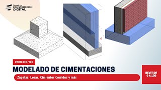 👷 Revit de 0 a 100  Parte 010  Generación de Cimentaciones ⛩ [upl. by Yrrot]