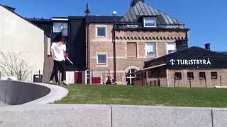 Parkour Tricking Frivolt i Norrtälje Roslagen Sweden [upl. by Yetti]