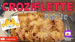 CROZIFLETTE Facile sans crème [upl. by Zulaledairam]