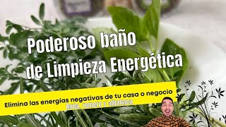 Poderoso baño de limpieza energética 🌱🚿 erradica energías negativas de tu vida casa o negocio 🪬 [upl. by Renick]