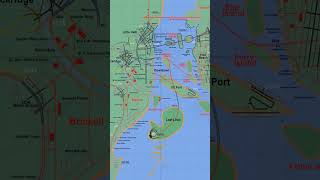 GTA6 trailer locations revealed on the map gta gta6announcement grandtheftauto gta6speculation [upl. by Eelrahc]