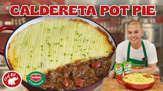 DEL MONTE CALDERETA POT PIE ❤️ Ang favorite dish mo na mas pinabongga [upl. by Tolecnal]