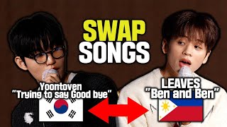 Can Korean and Filipino Artist Sing Each Others Song l FT HORI7ON YOUNTOOVEN [upl. by Bartel]