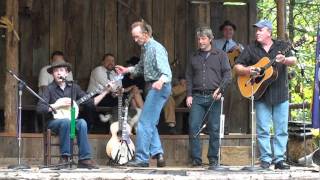 Daniel Rothwell singing Whoop Em Up Cindy at Jerusalem Ridge Bluegrass Celebration 2011 on 92811 [upl. by Nnyletak477]