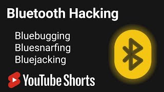 Bluetooth Attack bluebugging bluesnarfing bluejacking shorts [upl. by Atinad845]