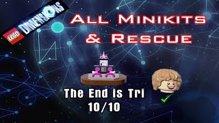 LEGO Dimensions  The End is Tri 100 ALL MINIKITS amp RESCUE SAM  Episode 13 [upl. by Pitchford]