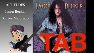 Jason Becker  ALTITUDES sweep  TAB cover Majunkio [upl. by Ysteb906]