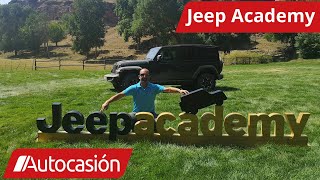 JEEP AVENGER en la JEEP Academy ⭐ 4x4 con la gama ⚡off road 🚙 ⛰️ [upl. by Dosia]