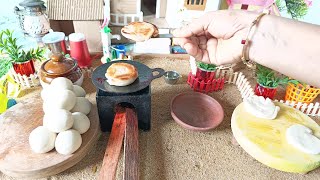 Dhaba Style Partha Recipe  Miniature partha Recipe  The Tiny Foods [upl. by Shanon324]