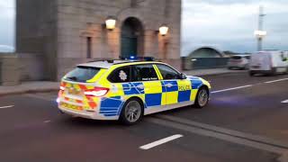 Emergency Responses from Northumbria Police in Newcastle amp Sunderland Oct  Dec 2020 [upl. by Revart]