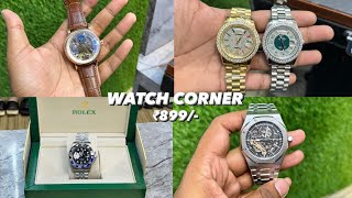 Cheapest premium quality watches  Watch Corner Kolkata  7A Quality Watches  Branded Luxury Watch [upl. by Patsis190]