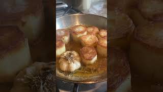 Fondant potatoes shorts fyp viral chef food recipe cooking trending [upl. by Nathanoj935]