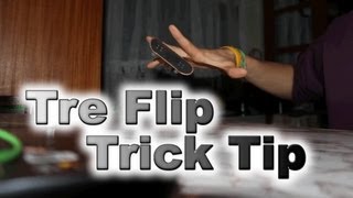 Fingerboard Trick Tip  Tre Flip [upl. by Alleahcim144]