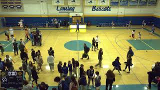 Lansing High School vs Trumansburg Mens Varsity Basketball [upl. by Judd]