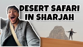 BARISH MAI KI DESERT SAFARI 😵‍💫⛈️  TRIP TO SHARJAH  RAJ ANADKAT [upl. by Ramedlaw844]